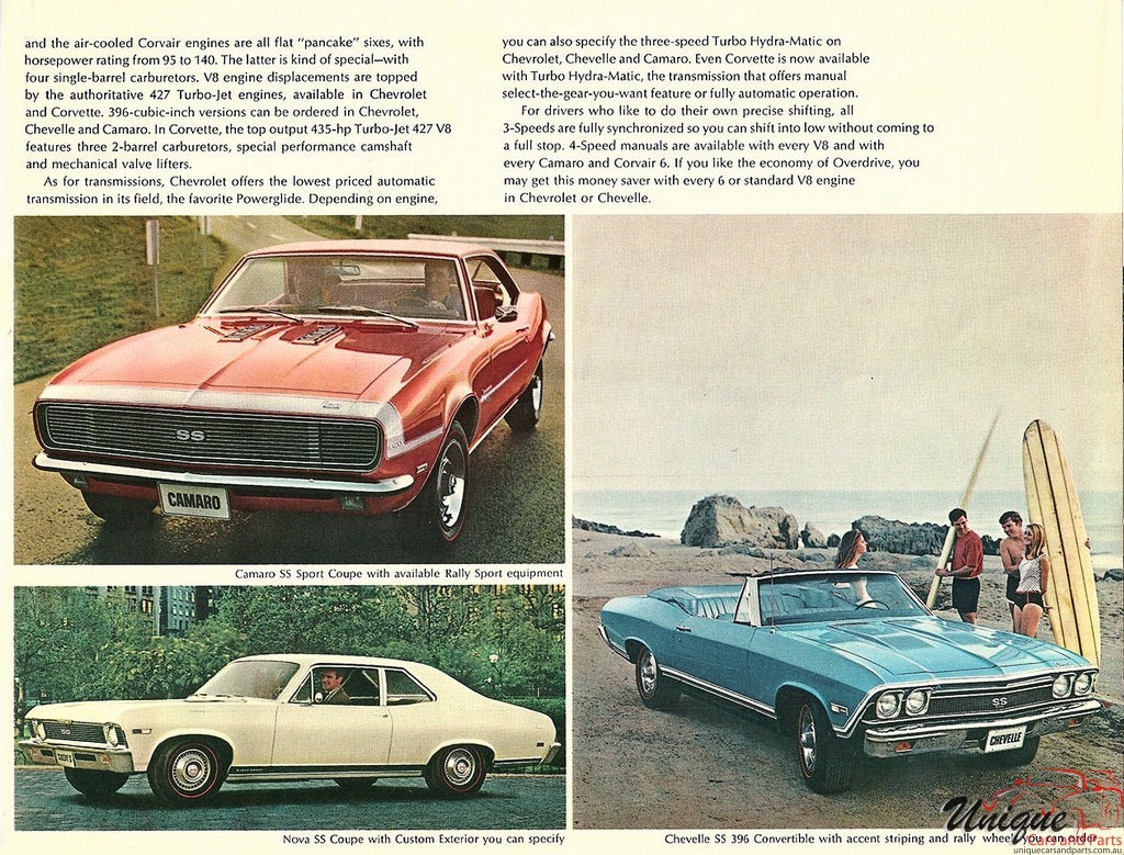 1968 Chevrolet Full-Line Brochure Page 7